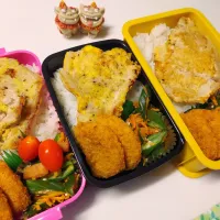 私弁当､娘弁当､夫弁当|みどりさん