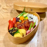 ヤムニョム・チキン弁当|1480_kojiさん