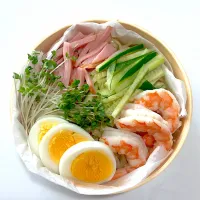 冷やし中華×JK弁当| かなんさん