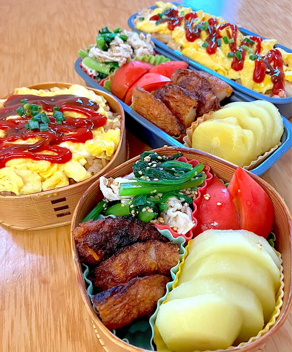 家族お弁当🍱( •̀∀︎•́ )✧︎❤️|ふみぃさん