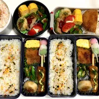 お弁当四つ|nao子さん