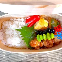 《塾弁》唐揚げ弁当|Ikuさん