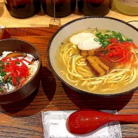 沖縄そばとラフテー丼|玉川 敦さん