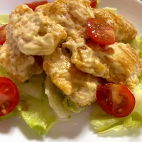 鶏胸肉のマヨソース|🍴ナッペKさん