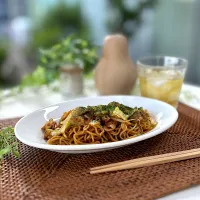 レンチン焼きそば