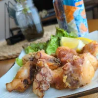 ﾀｺの唐揚げ