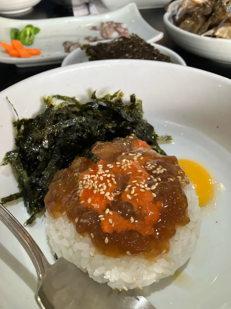 蟹味噌ビビンバ|るんさん