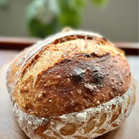 「Wできたてシェフレンジ」を使ってみたSnapdishの料理・レシピ写真:サワードゥブレッド🥖Sourdough Bread