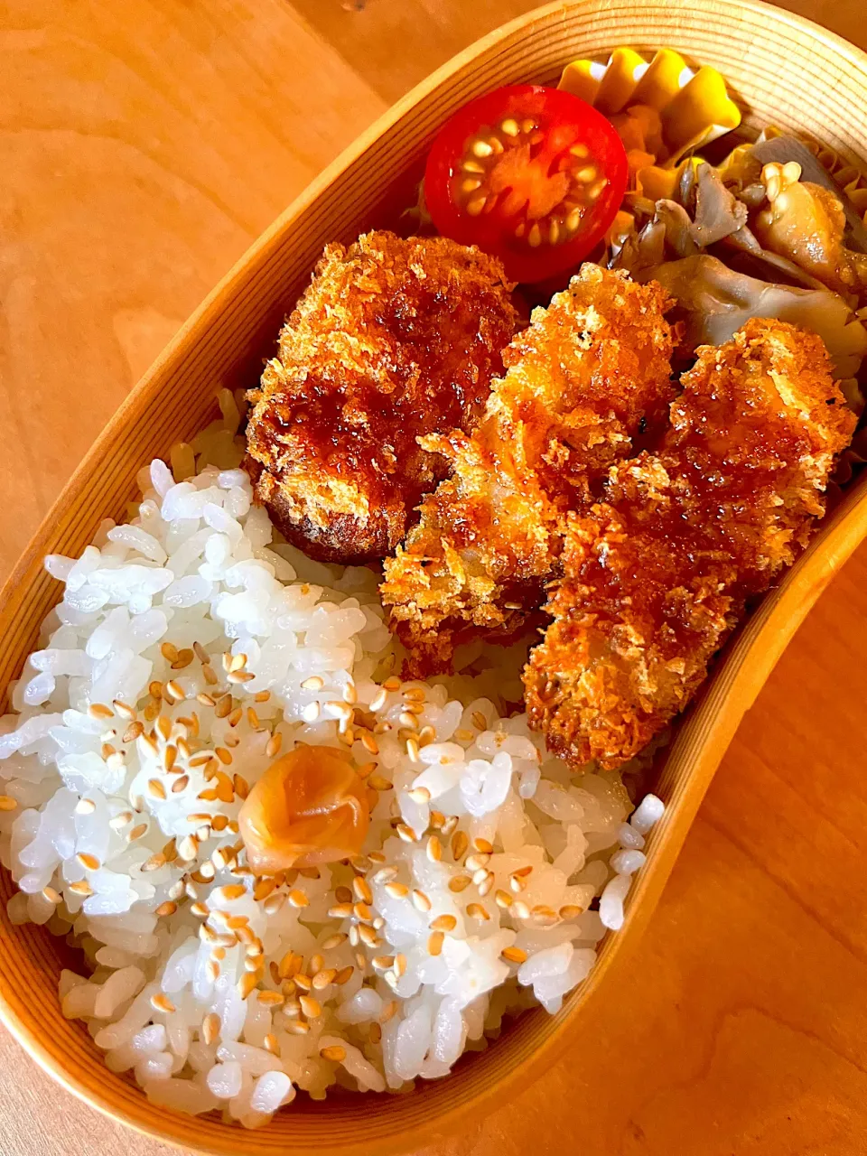 アジフライ弁当|ひなこさん