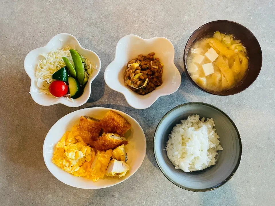 20250820🍚旦那さんの朝ごはん🥣|akiyo22さん