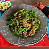 オイスターソースで青椒肉絲|なつさん