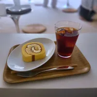 豊島美術館のレモンロールと紅茶|KEITAさん