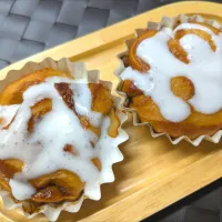 コーヒーマーブルパン〜ココナッツミルクのアイシングがけ|chiaraさん