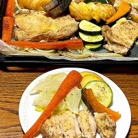 チキンと野菜のオーブン焼き|o-kazuさん