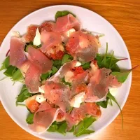 いちじくと生ハムのサラダ|ぽよさん