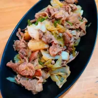 豚肉とキャベツのオイスターソース炒め| NOZUさん