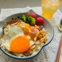 「やんちゃ丼🤭💦」|バシュランさん