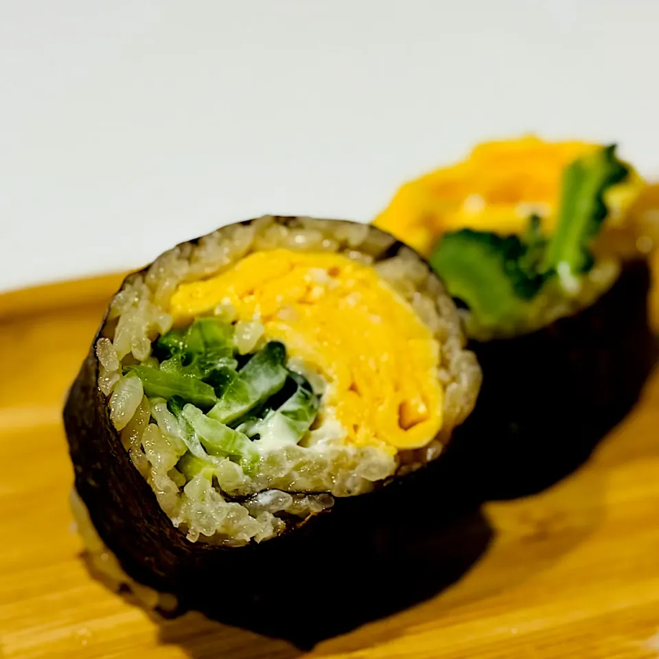 ゴーヤと卵の巻き寿司|ヨシュアさん