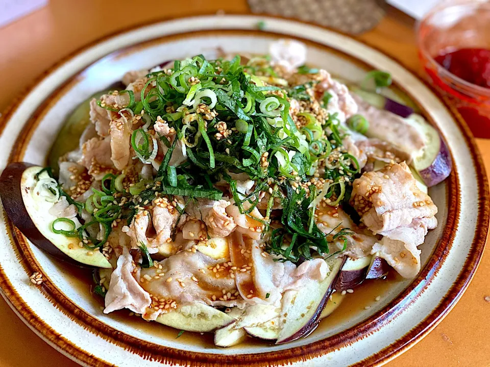 茄子と豚しゃぶの旨いやつ|msさん