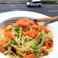 今日のスパゲティ・アーリオ・オーリオ・ペペロンチーノ