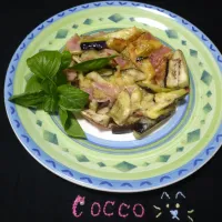 ナスのチーズガレット✨|cocco+さん