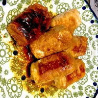 島豆腐の肉巻き|naomin.･*さん