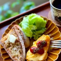 シェフレンジで「常温」自家製パンをトースト