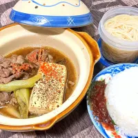 🐂肉豆腐定食🐂|TakeBooさん