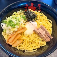 今日のお昼ご飯🍚・油そば🍜大盛😋✨（娘と一緒に！人生初の油そば🍜笑）