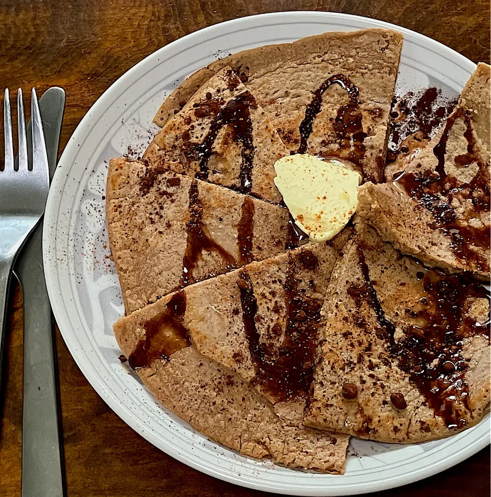 オートミールのパンケーキ|ななごさん