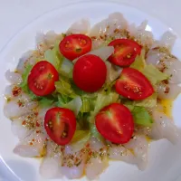 マトウダイのカルパッチョ|Mirageさん