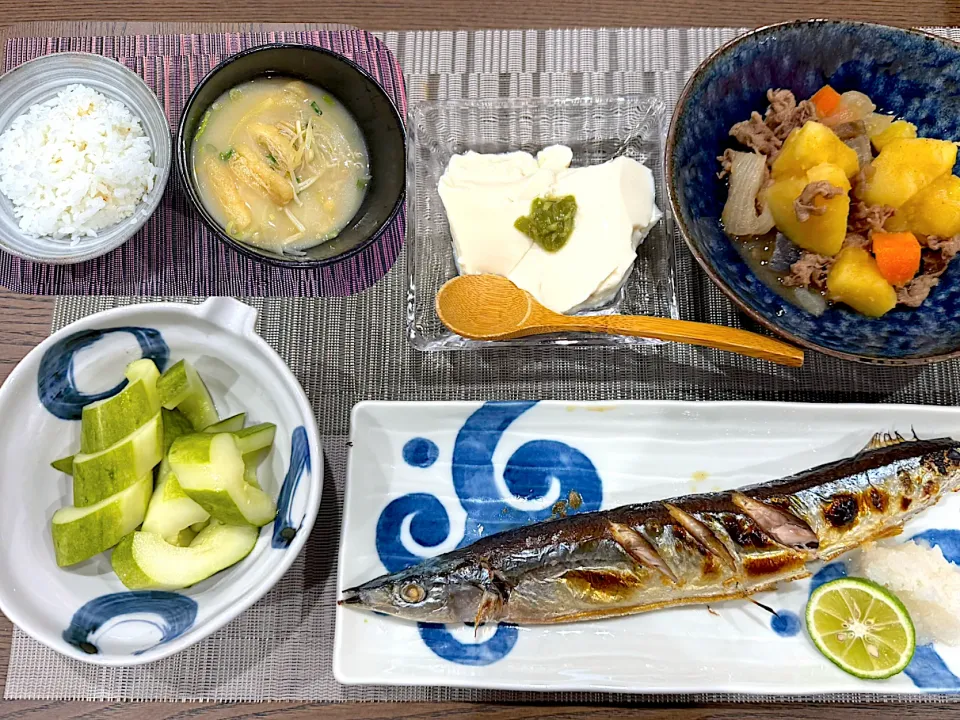 まだまだ夏☀️ 食卓 秋🍂先取り✌🏻|sakuramochiさん