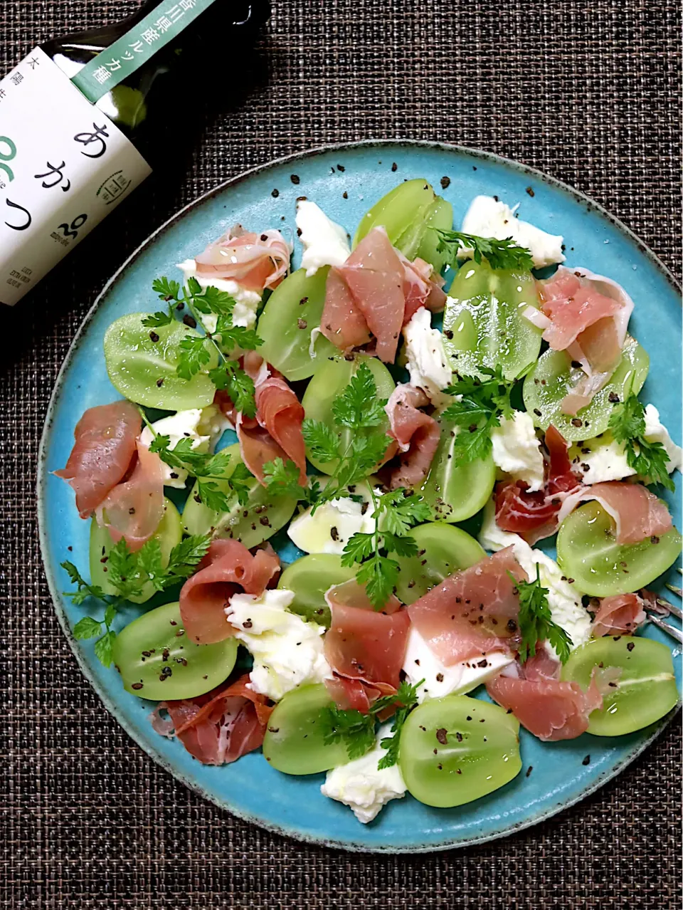 かおるさんの料理 シャインマスカットのカプレーゼ|かおるさん