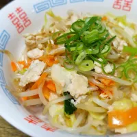 スタミナ野菜炒め丼| ぱんだのままんさん