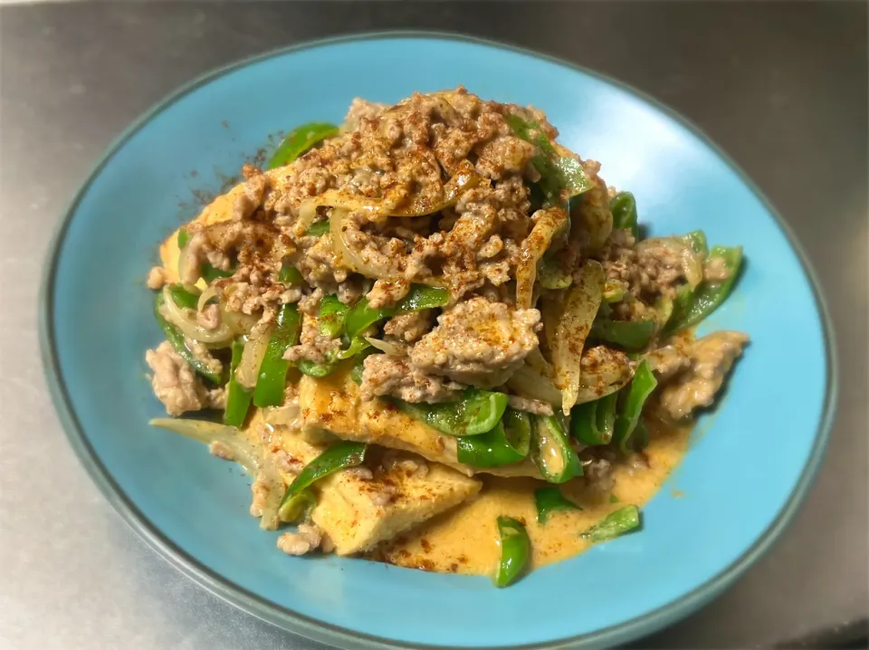 厚揚げのココナッツスパイス炒め|ゆめみどりさん