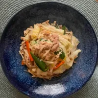 豚肉と野菜のオイスターソース炒め|めんちゃんさん