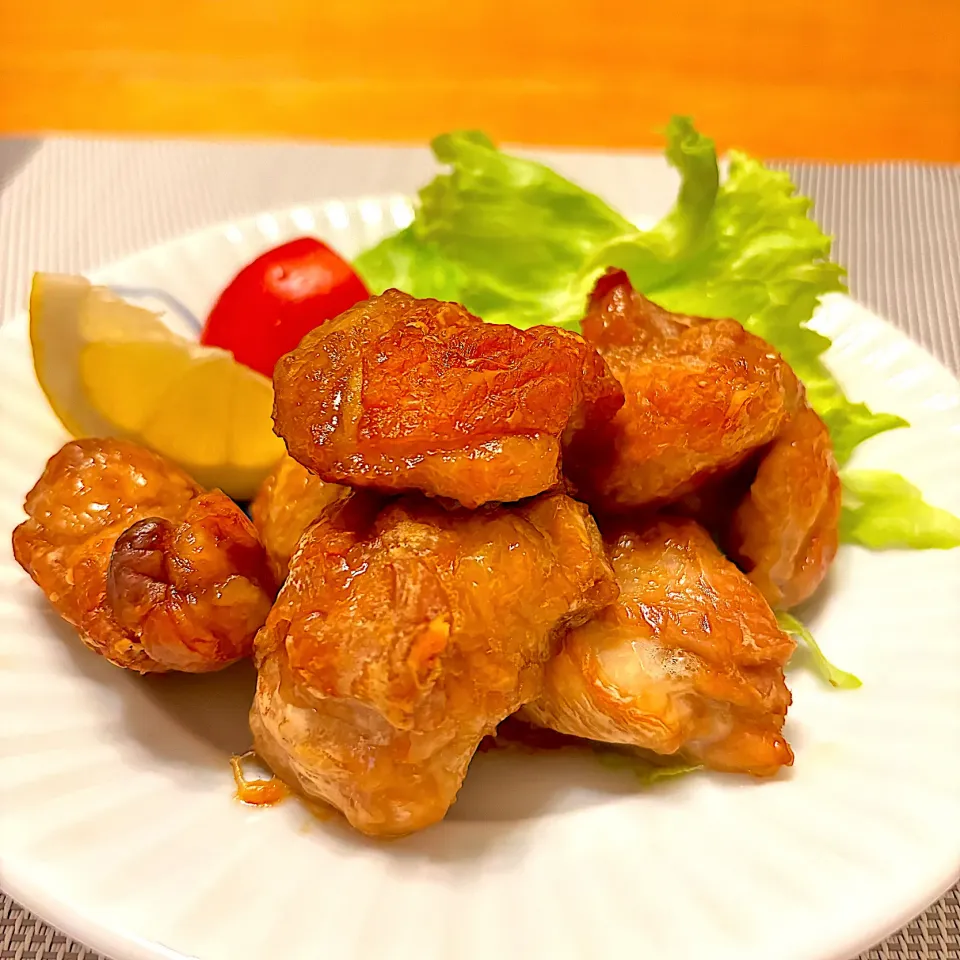 ニトリ「Wできたてシェフレンジ」でとりの唐揚げ|とっぴぃさん