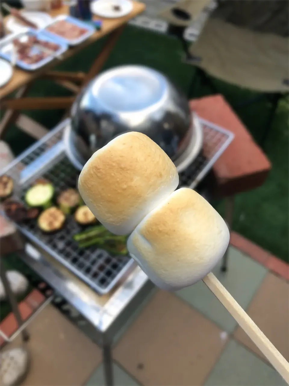 焼きマシュマロ♡|かおちさん