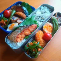 次男・私弁当|tamagomagomagoさん