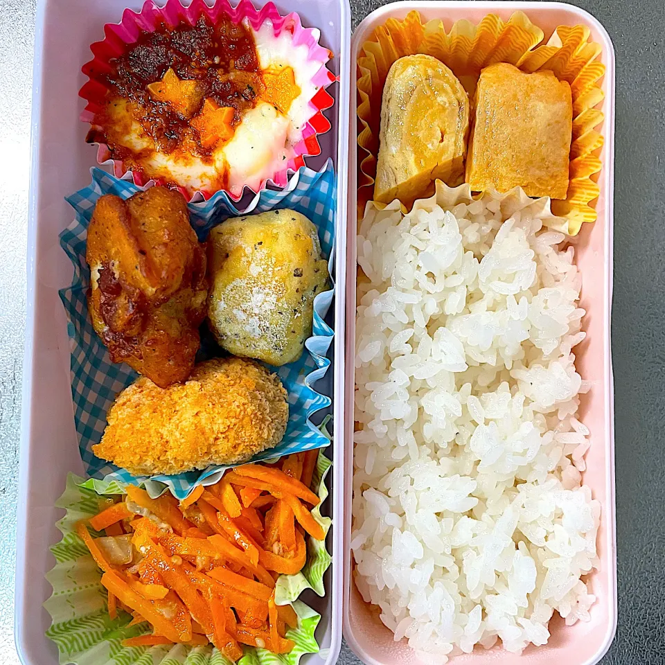 唐揚げ&白身魚フライ弁当|あおのりさん