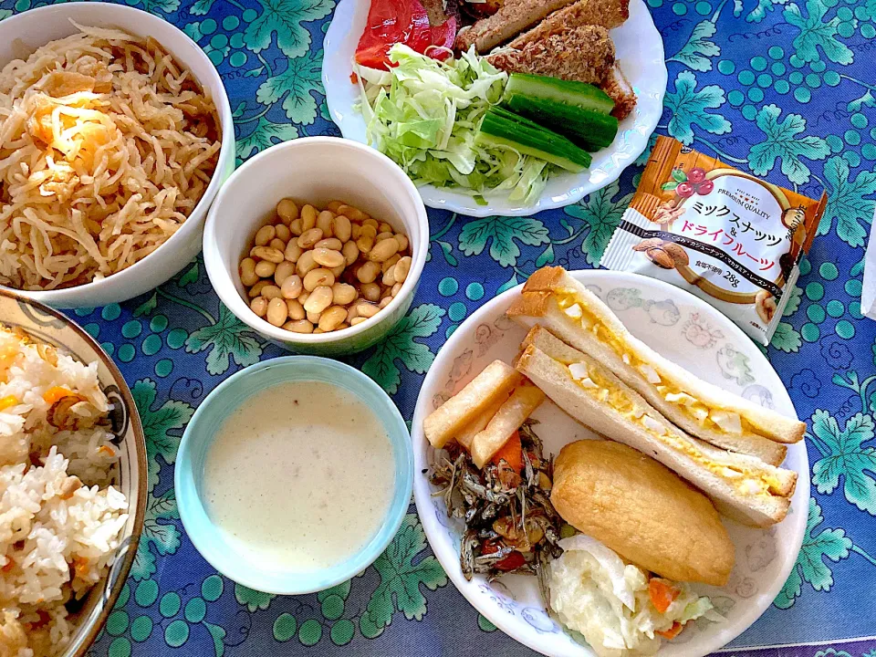 ヽ(*'-'*)実家あさごはん8/22|さくたえさん