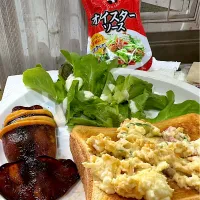ポテトサラダにオイスターソース😘|🐧ペンギン2さん