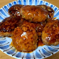 ＊アスパラ入りハンバーグ🎶＊|＊抹茶＊さん