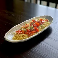 冷製トマトスパゲティ|りょうりょうさん