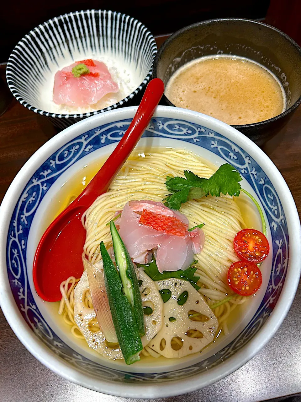 金目鯛のつけそば@寿製麺 よしかわ 西台店|Kazuya Miyukiさん