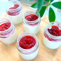 パンナコッタミックスベリーソース掛け|ルルさん