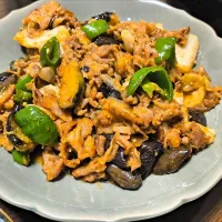 ナス味噌炒め隠し味はオイスターソース|やかんちゃんさん