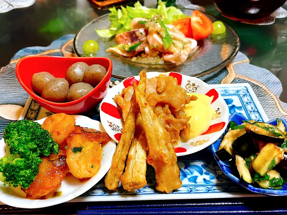 #ボイルイカとオクラの明太子ソースサラダ|Reikoさん