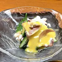 イカ下足酢みそ|しのぶさん