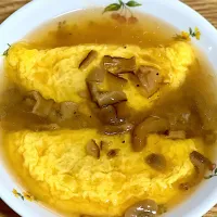 ☆きのこソースミートオムレツ| まぁたんさん